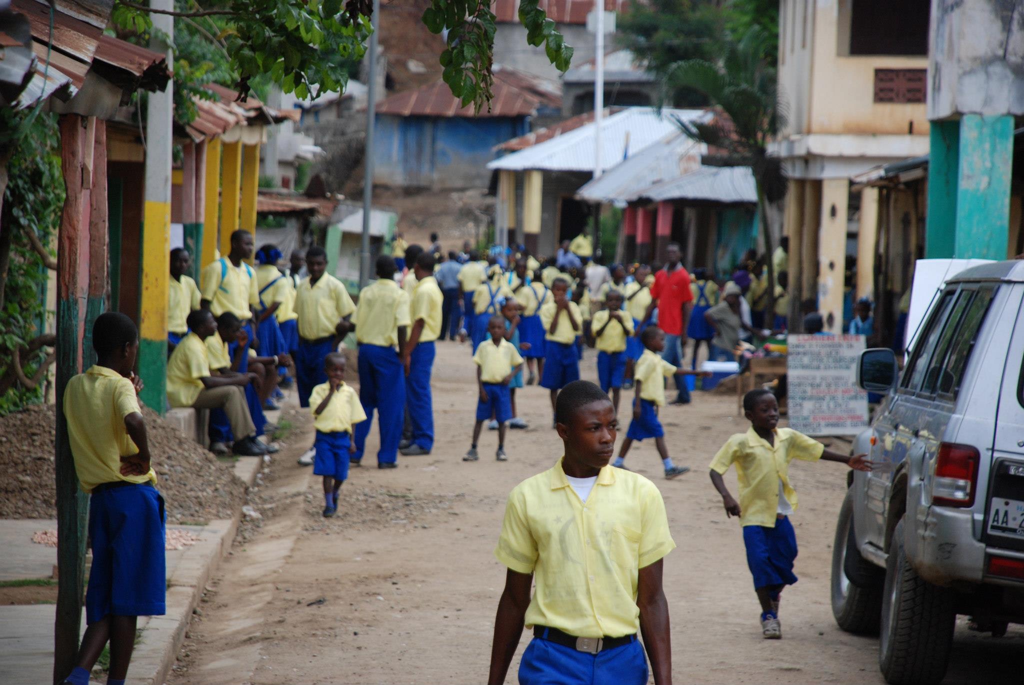 School's out in Anse d'Hainault