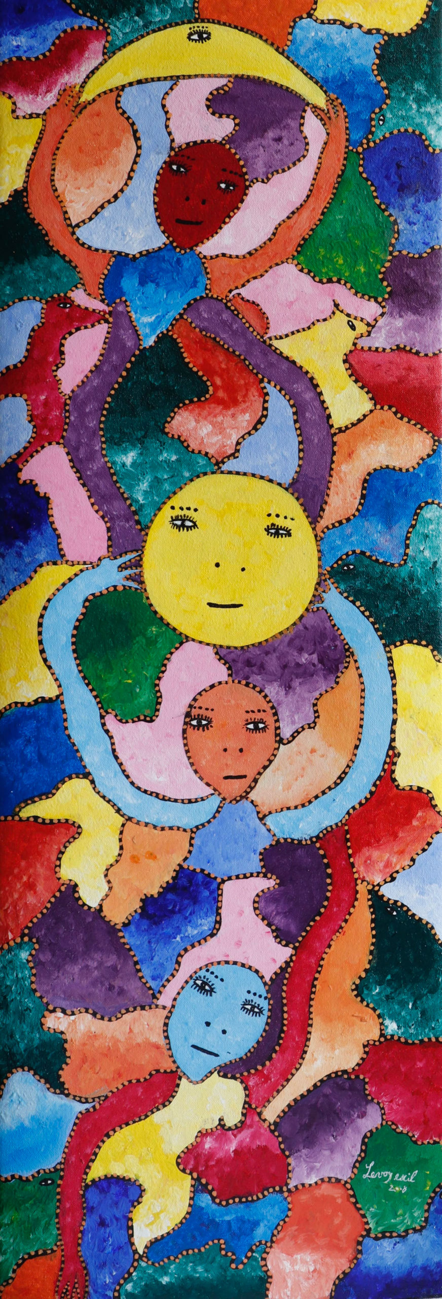 Happy dance 38x13 by Levoy Exil