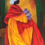 Listening to peace 36x24 by Patricia Brintle