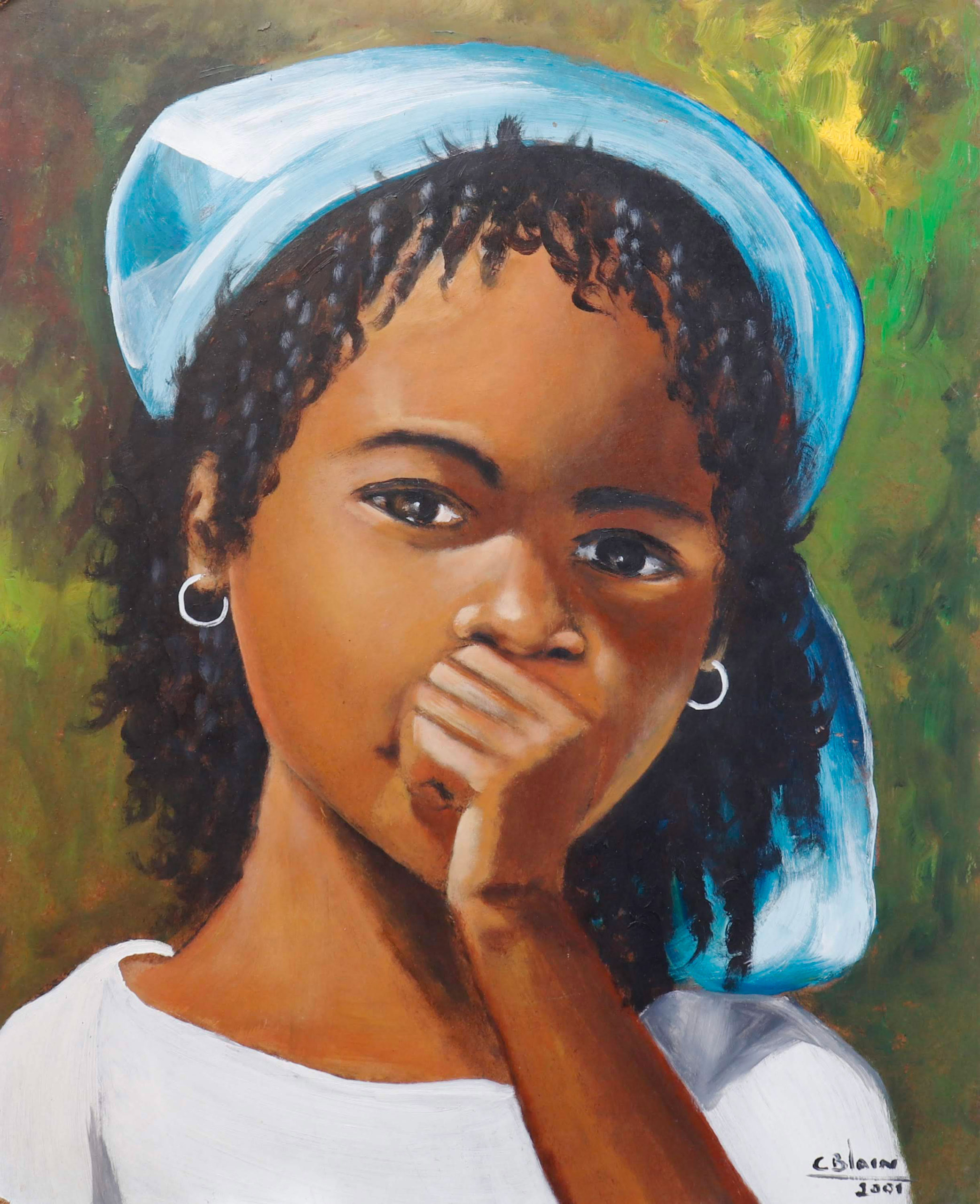 Melanie 20x16 by Carel Blain