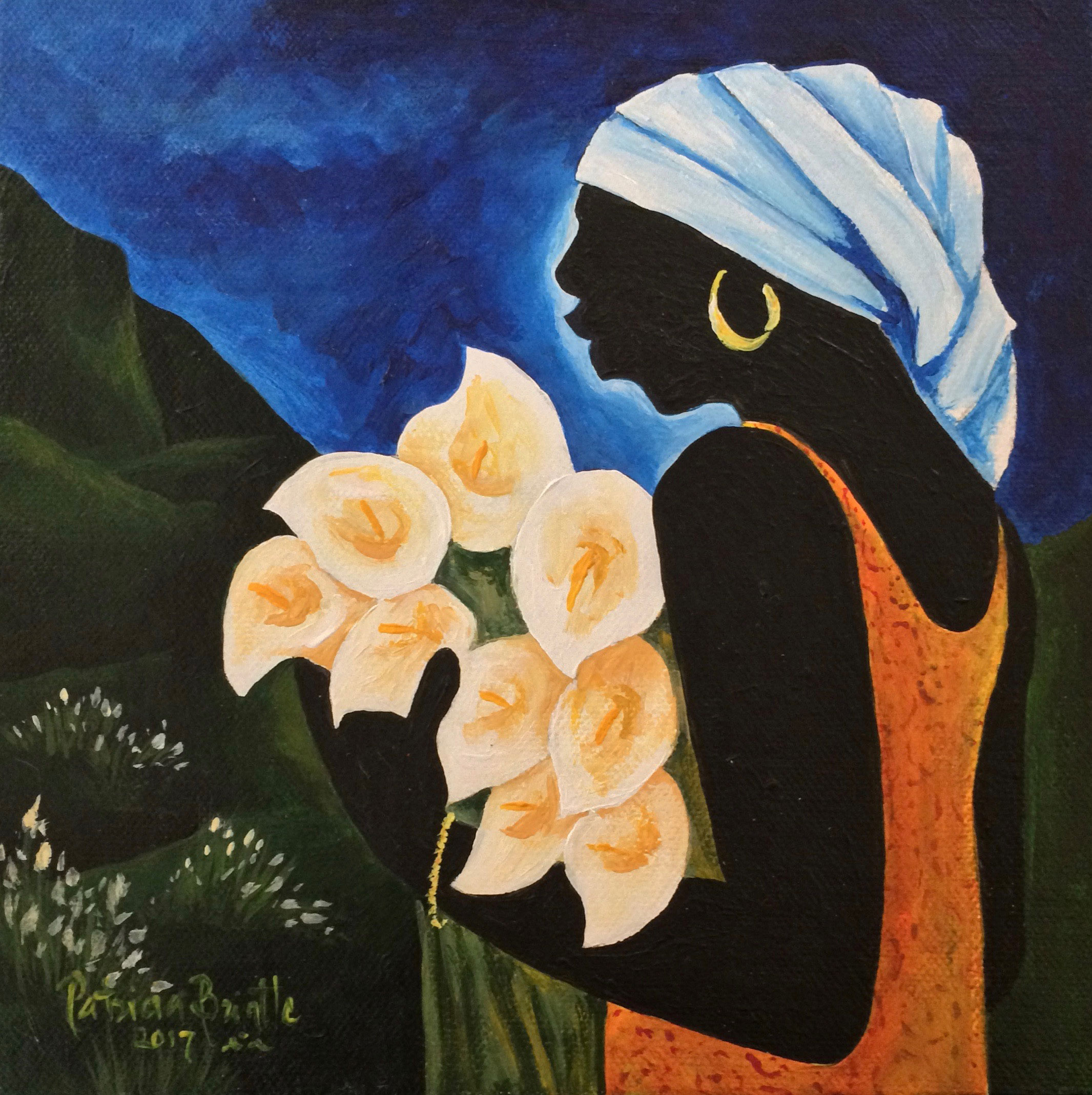 Rosalie Mae 8x8 by Patricia Brintle
