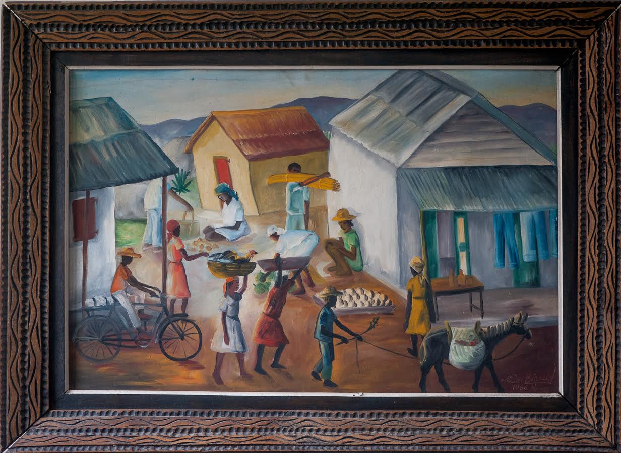 Going to market 16x24 1966 Bigaud